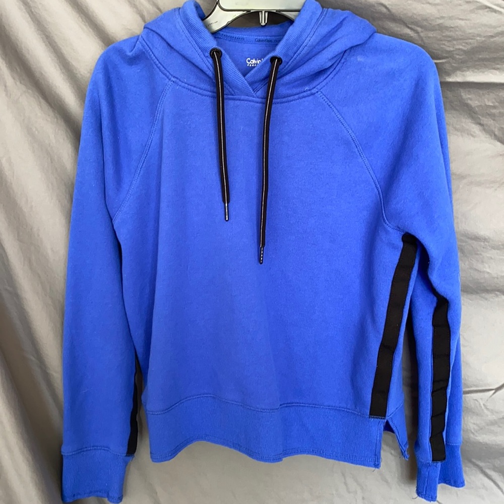 Calvin Klein Women’s Crop Hoodie-L